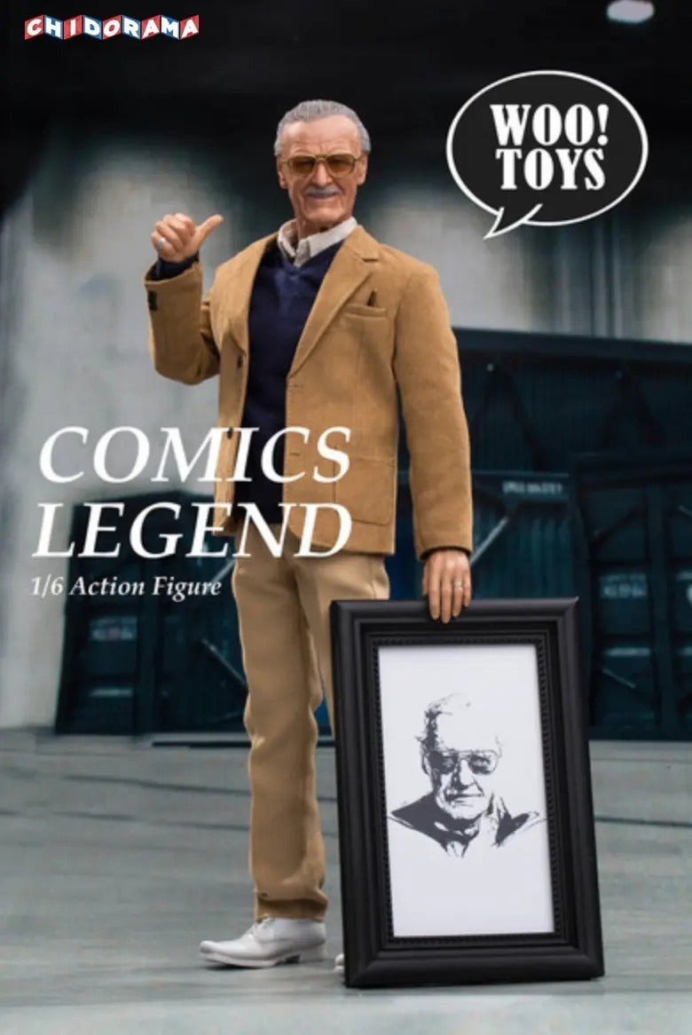 Figura - Stan Lee Comics Legend Woo Toys En Mano Nueva