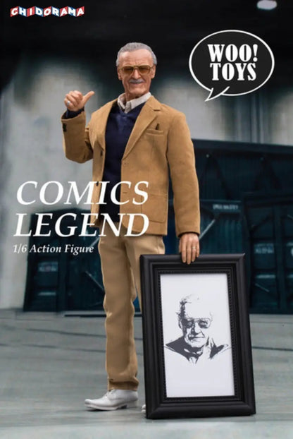 Figura - Stan Lee Comics Legend Woo Toys En Mano Nueva