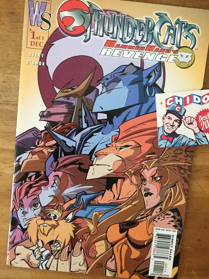 Comic Set - Thundercats Hammer Hand's Revenge Alex Sinclair