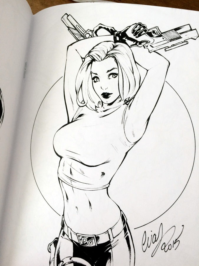 Comic Sketchbook - Lines Vol. 1 Elias Chatzoudis Firma Sexy