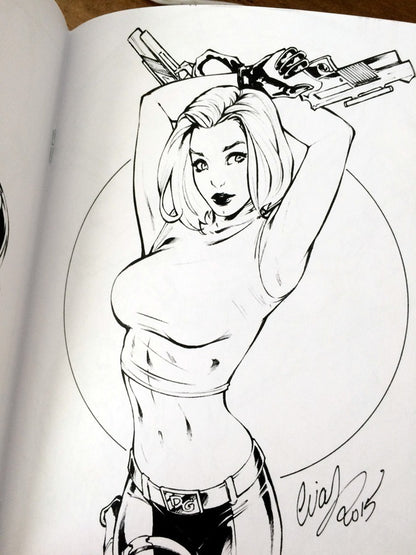Comic Sketchbook - Lines Vol. 1 Elias Chatzoudis Firma Sexy