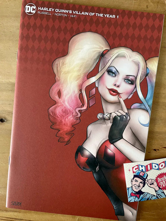 Comic - Harley Quinn's Villain Of The Year #1 Szerdy Cover B
