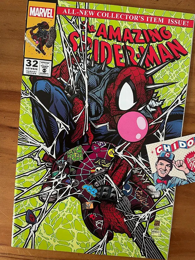 Comic - Amazing Spider-man #32 Spider-punk Torment Mcfarlane