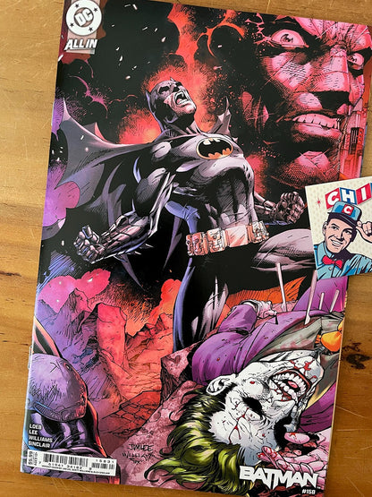 Comic Set - Batman #158 Cover B & C Connecting Jim Lee