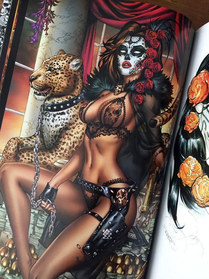 Libro - Art Of La Muerta Khamunaki Debalfo Ebas Lady Death