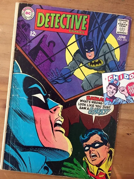 Comic - Detective Comics #376 Batman Robin