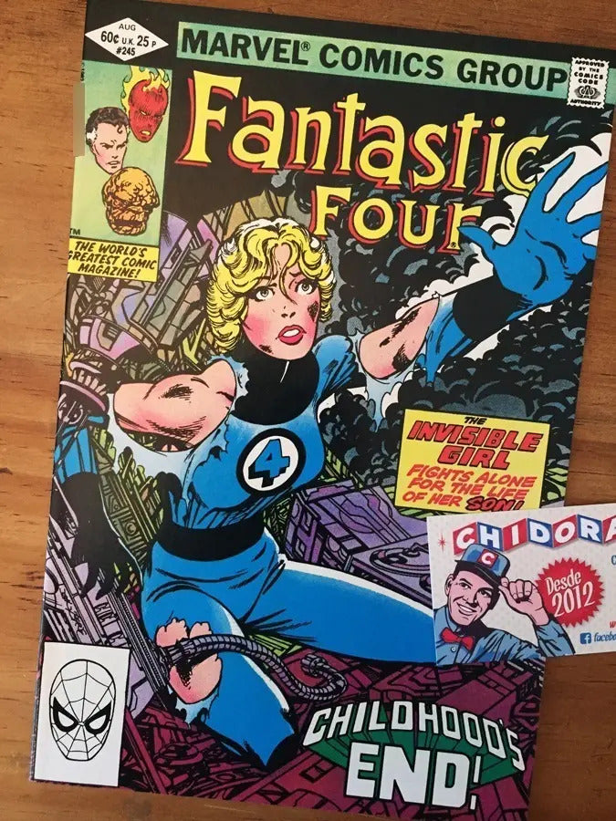 Comic - Fantastic Four #245 John Byrne Sue Richards