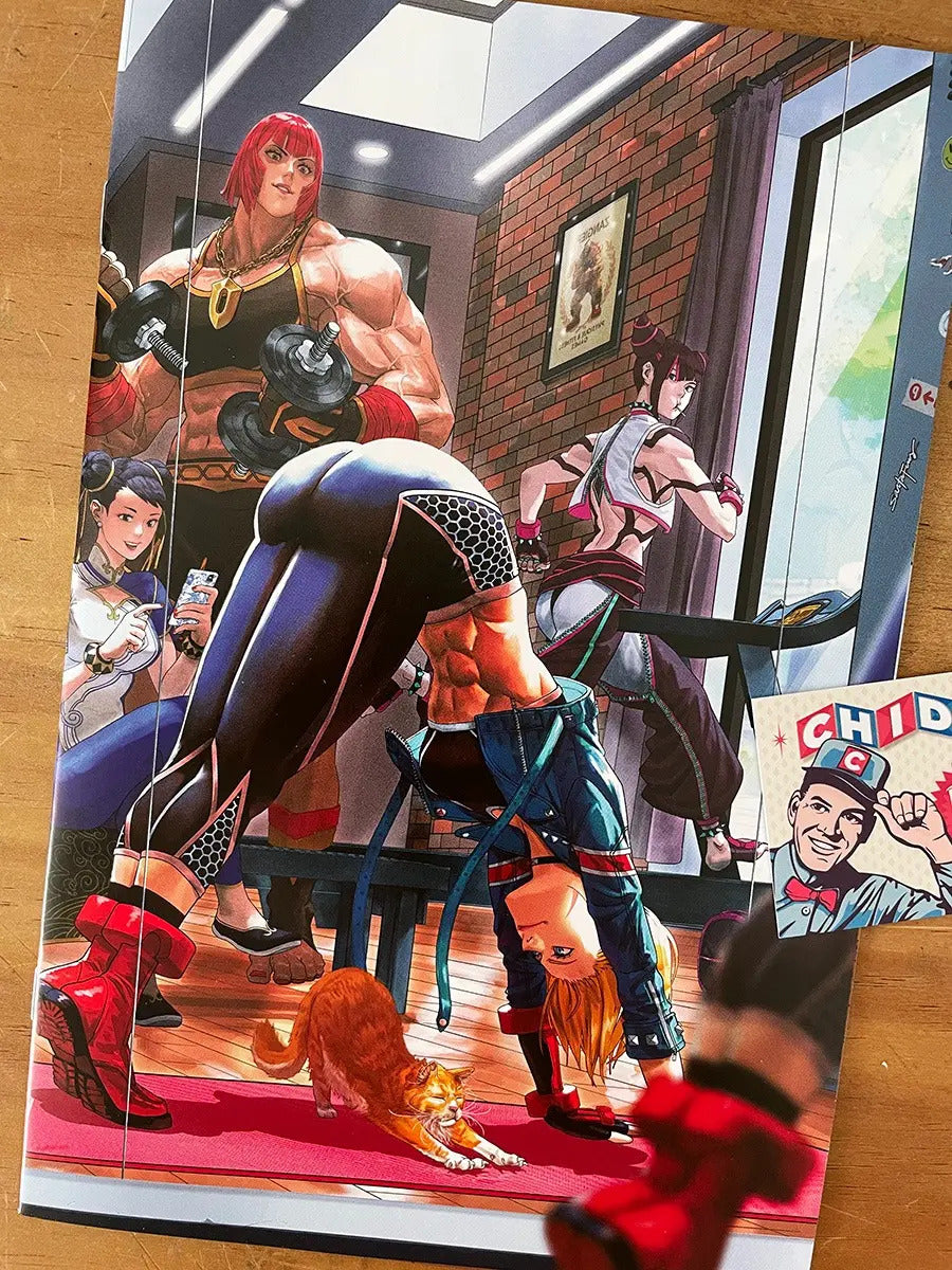 Comic - Street Fighter Evolution #1 Cammy Santa Fung Sexy