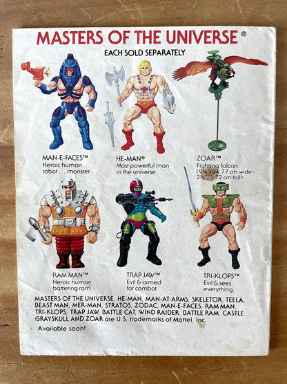 Mini Book - Masters Of The Universe 1982 Mattel Trapjaw Motu