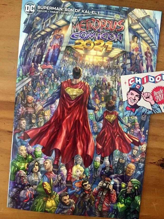 Comic - Superman Son Of Kal-el #1 Alan Quah Virgin Variant