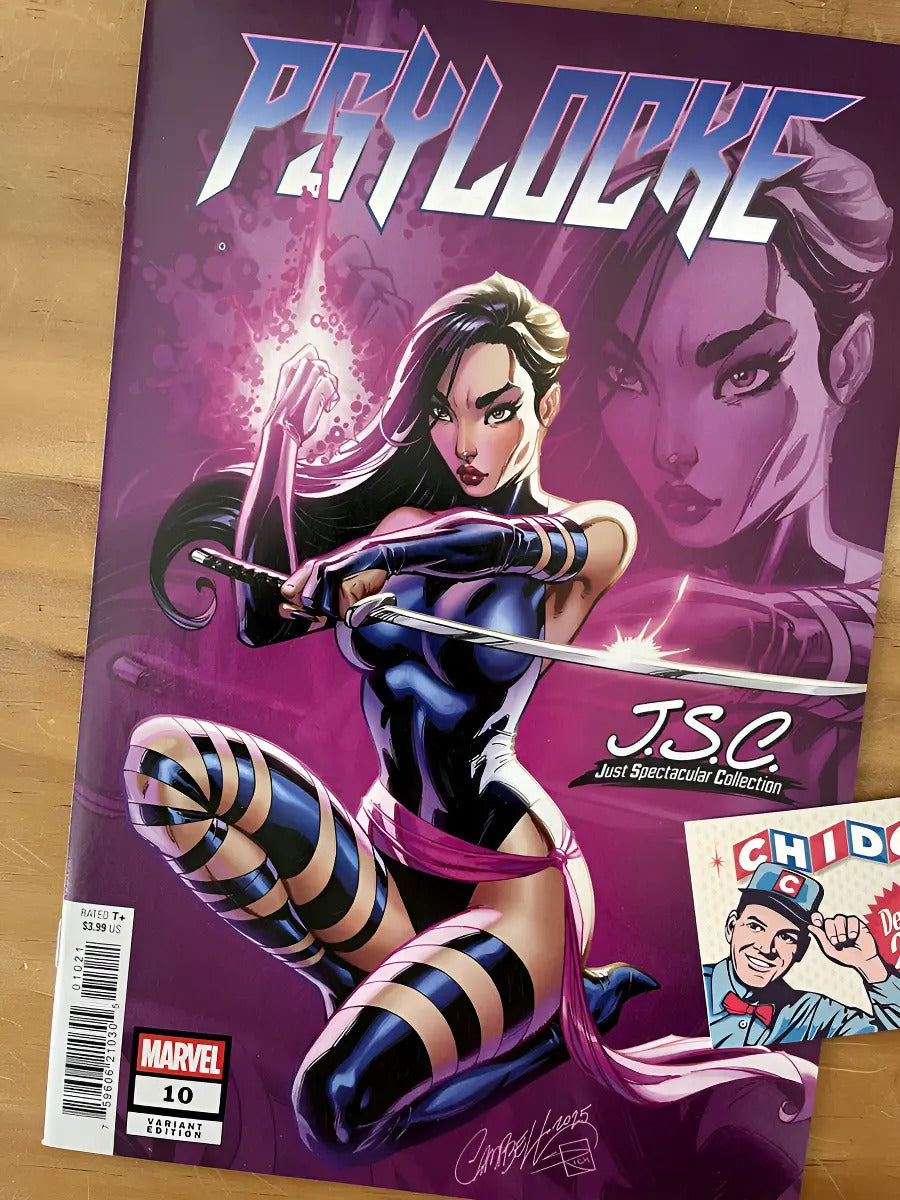 Comic - Psylocke #10 Scott Campbell