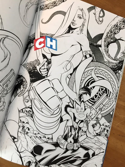Comic - Faro's Lounge Jessica Rabbit Black Cat Varese