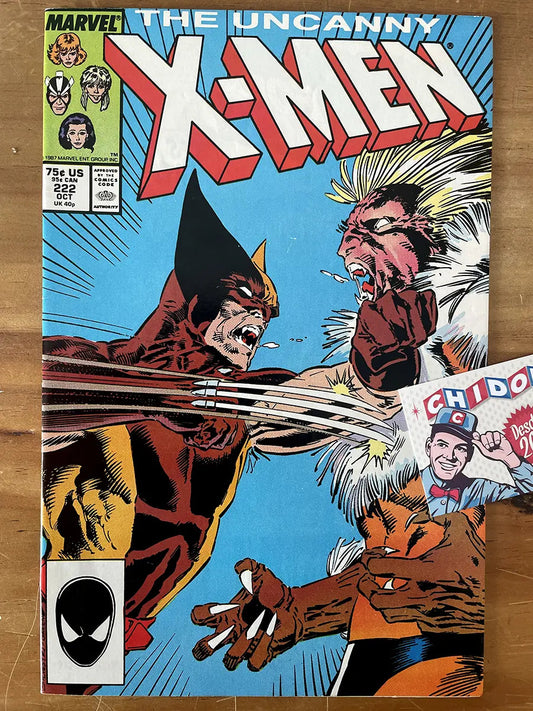Comic - Uncanny X-men #222 Marc Silvestri Wolverine