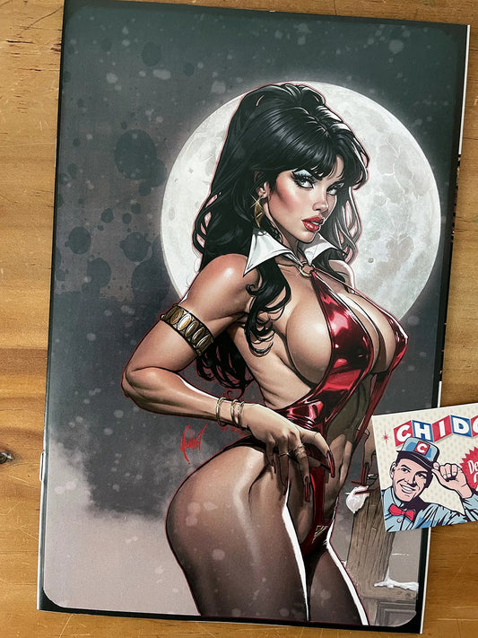 Comic - Vampirella #10 Cedric Poulat Cover B Virgin Variant