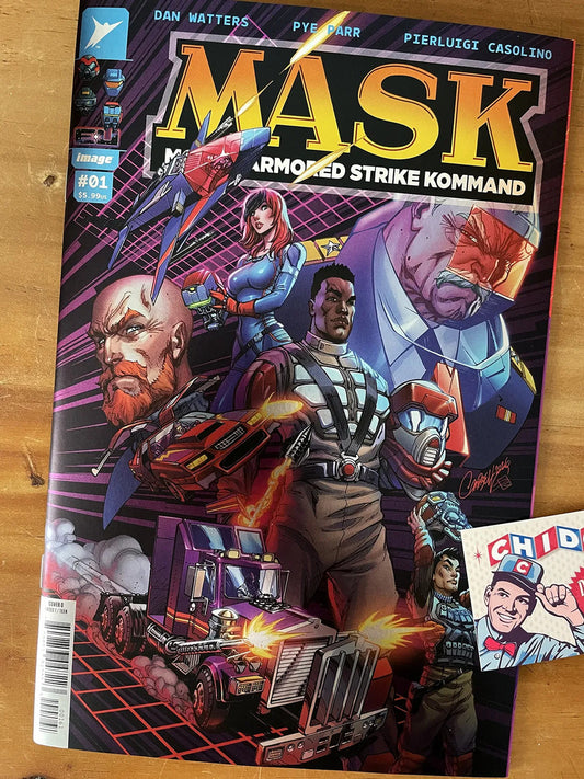 Comic - Mask #1 Scott Campbell Foil Variant