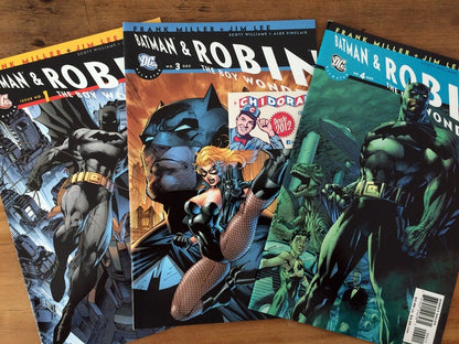 Comic Set - Batman & Robin Boy Wonder Jim Lee Scott Williams