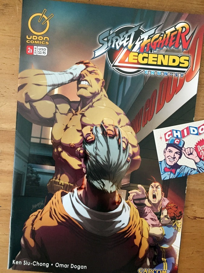 Comic Set - Street Fighter Legends Cammy Chun Li Sakura