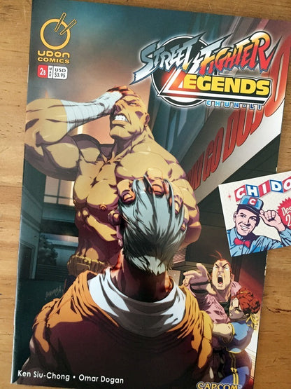 Comic Set - Street Fighter Legends Cammy Chun Li Sakura