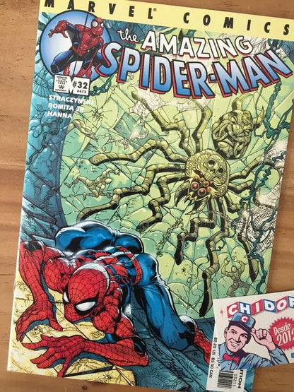 Comic Set - Amazing Spider-man #472 - #475  Scott Campbell