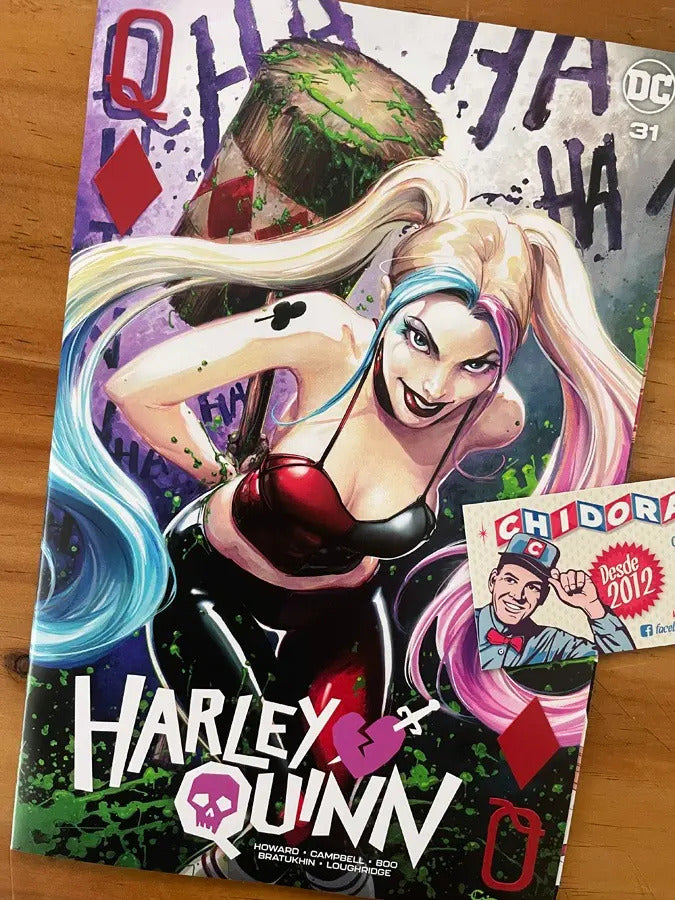 Comic - Harley Quinn #31 Clayton Crain Trade Variant Sexy