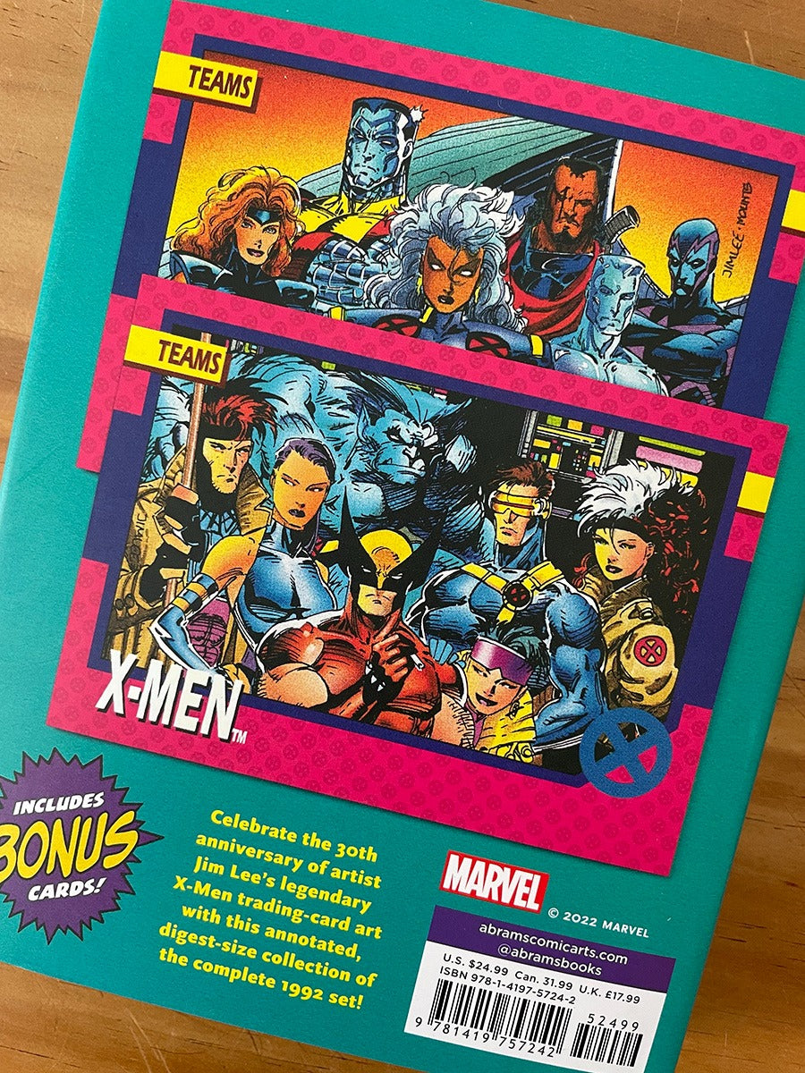 Libro - Uncanny X-men Jim Lee Trading Cards Nuevo