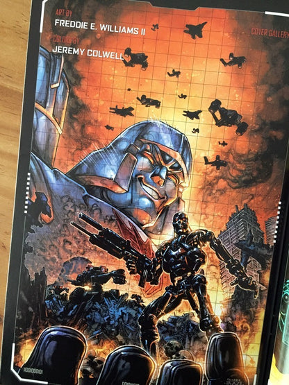 Comic - Transformers Vs Terminator 1 Alan Quah T-800 Optimus