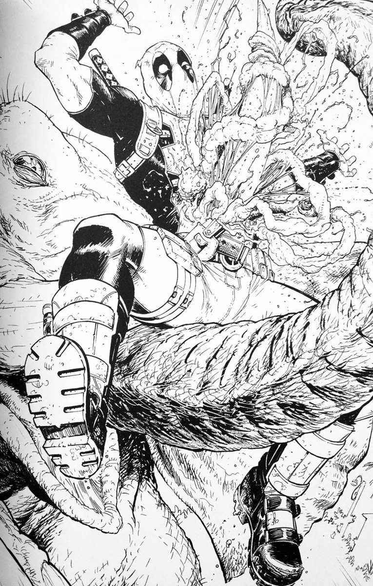 Libro - Color Your Own Deadpool Marvel Comics Para Colorear