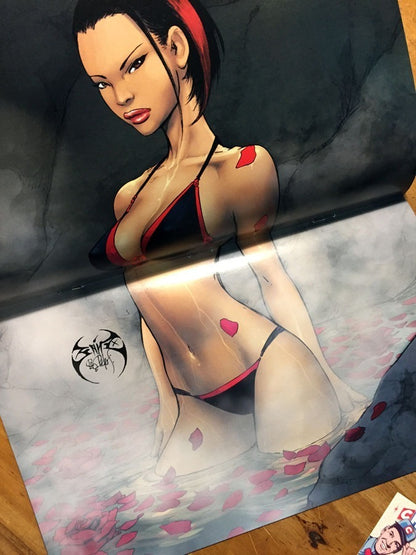 Comic - Aspen Splash Swimsuit 2010 Michael Turner