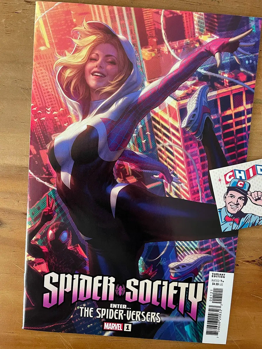 Comic - Spider Society #1 Artgerm Variant Spider-gwen