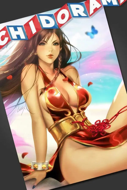 Comic - Street Fighter Masters Chun-li #1 Leirix Red Variant