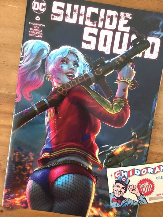 Comic - Suicide Squad 6 Harley Quinn Tiago Da Silva Sinclair