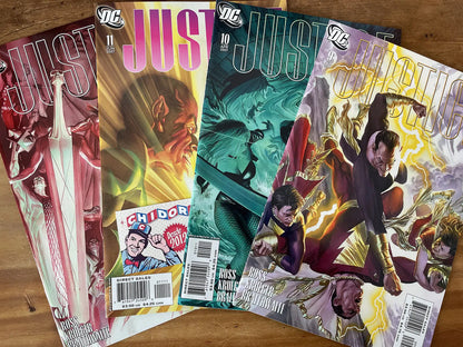 Comic Set - Justice Set Completo Alex Ross Batman Superman