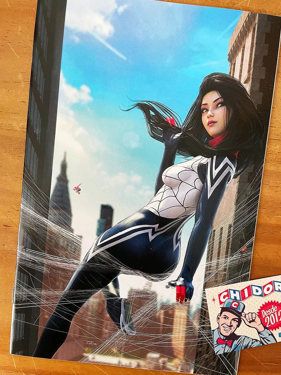 Comic - Amazing Spider-man #23 Tiago Da Silva Silk Virgin