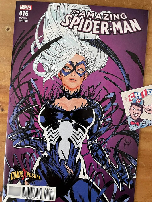Comic - Amazing Spider-man #16 Black Cat  Guillem March
