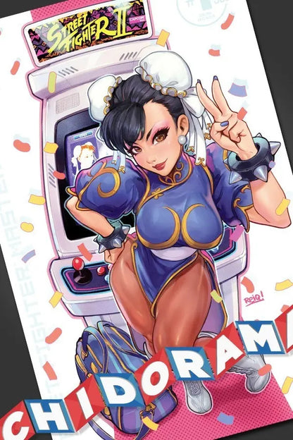 Comic - Street Fighter Masters Chun Li #1 Reiq Arcade Sexy