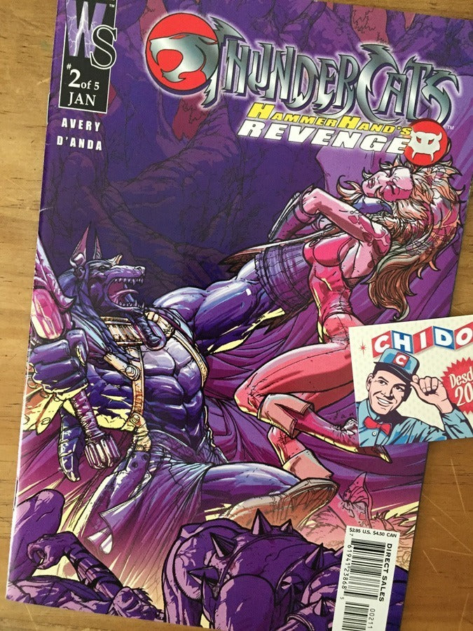 Comic Set - Thundercats Hammer Hand's Revenge Alex Sinclair