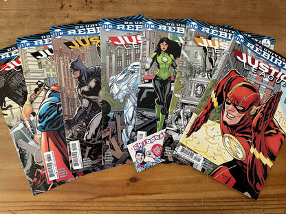 Comic Set - Justice League Dc Rebirth Connecting Batman