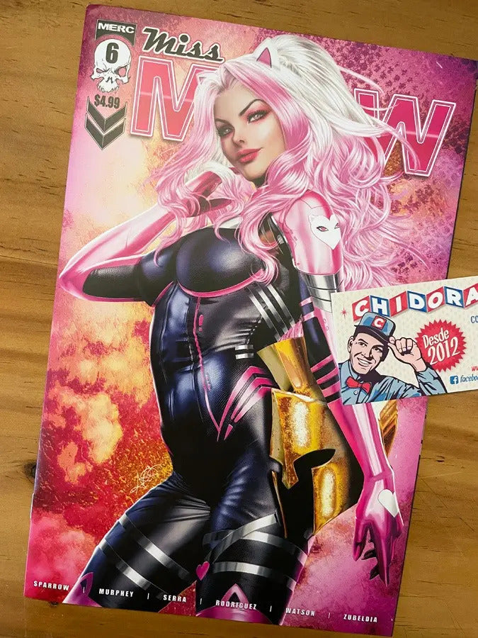 Comic - Miss Meow #6 Ariel Diaz Variant Sexy