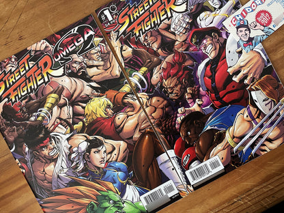 Comic Set - Street Fighter Omega #1 Connecting Set Chun Li