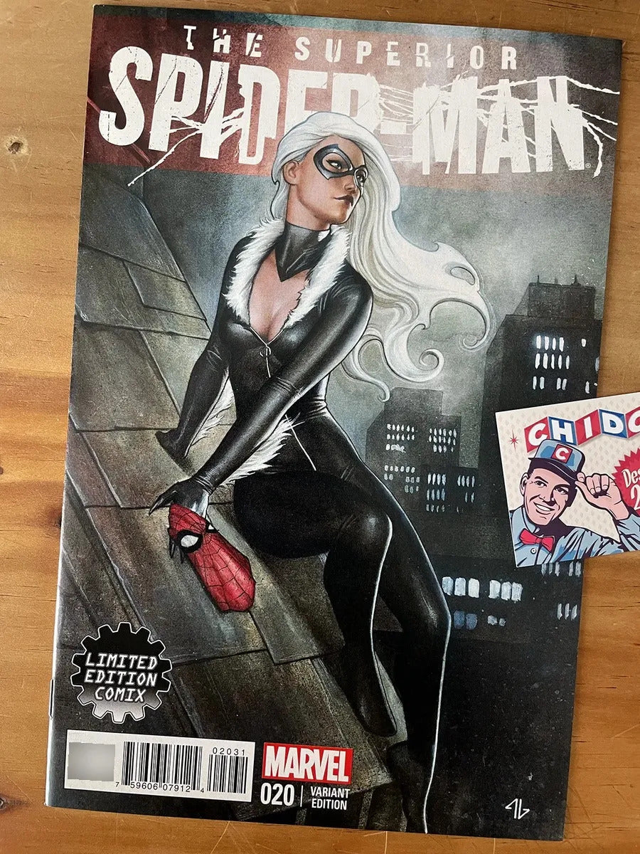 Comic - Superior Spider-man #20 Black Cat Adi Granov Variant