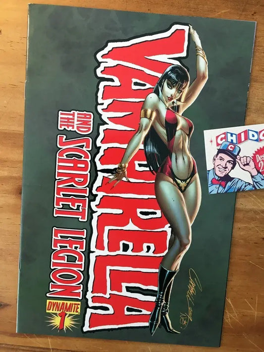 Comic - Vampirella & The Scarlet Legion #1 Scott Campbell