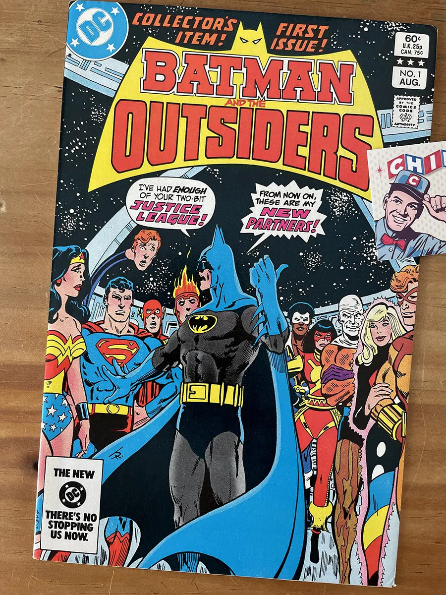 Comic - Batman Outsiders #1 Giordano 1983 Justice League