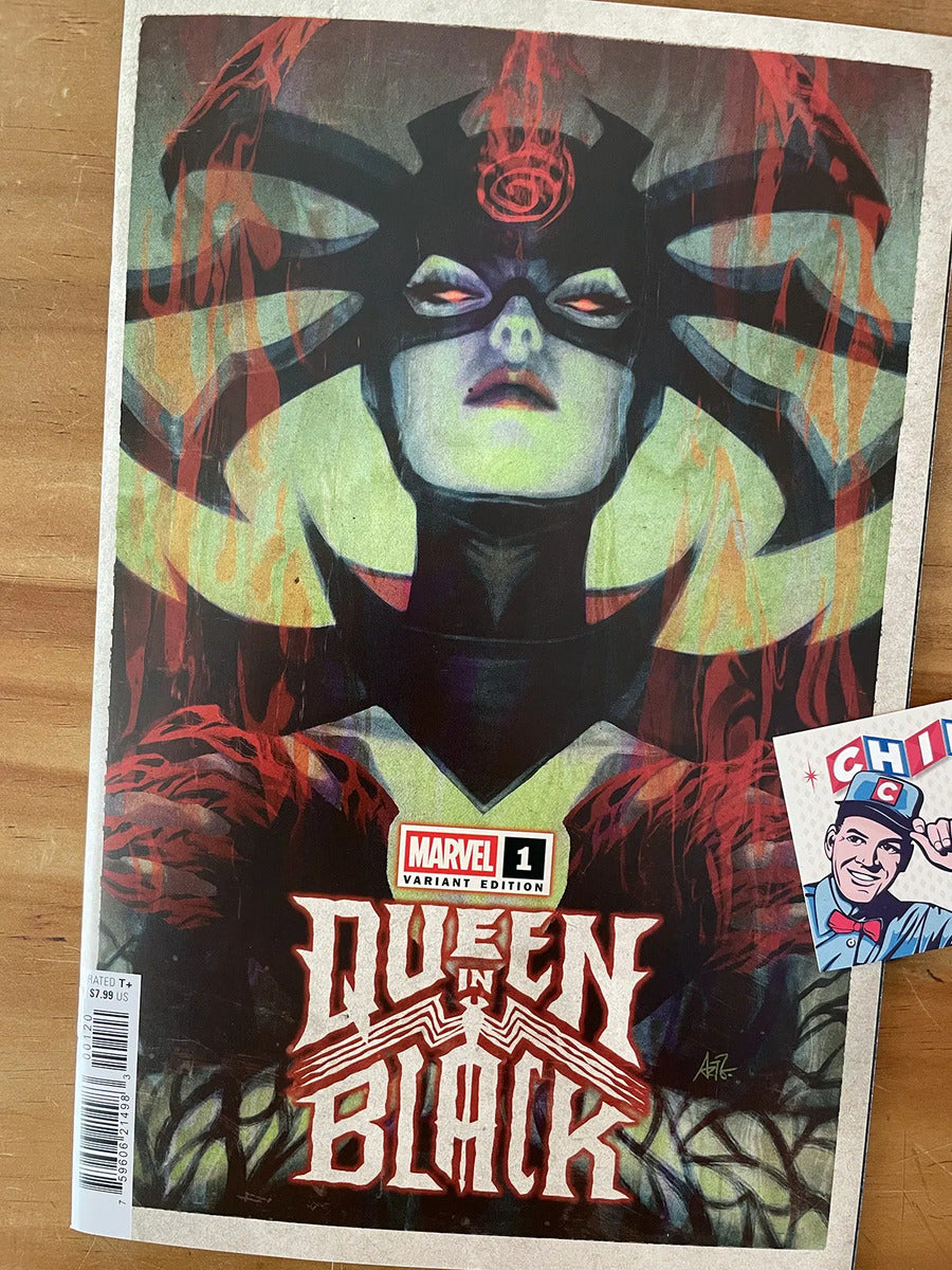 Comic - Queen In Black #1 Artgerm Variant Spider-man