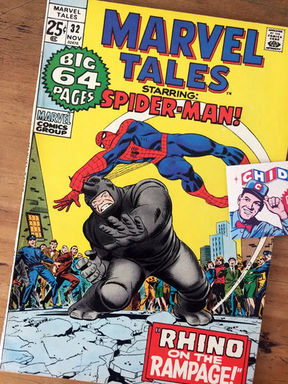 Comic - Marvel Tales #32 John Romita Stan Lee Spider-man