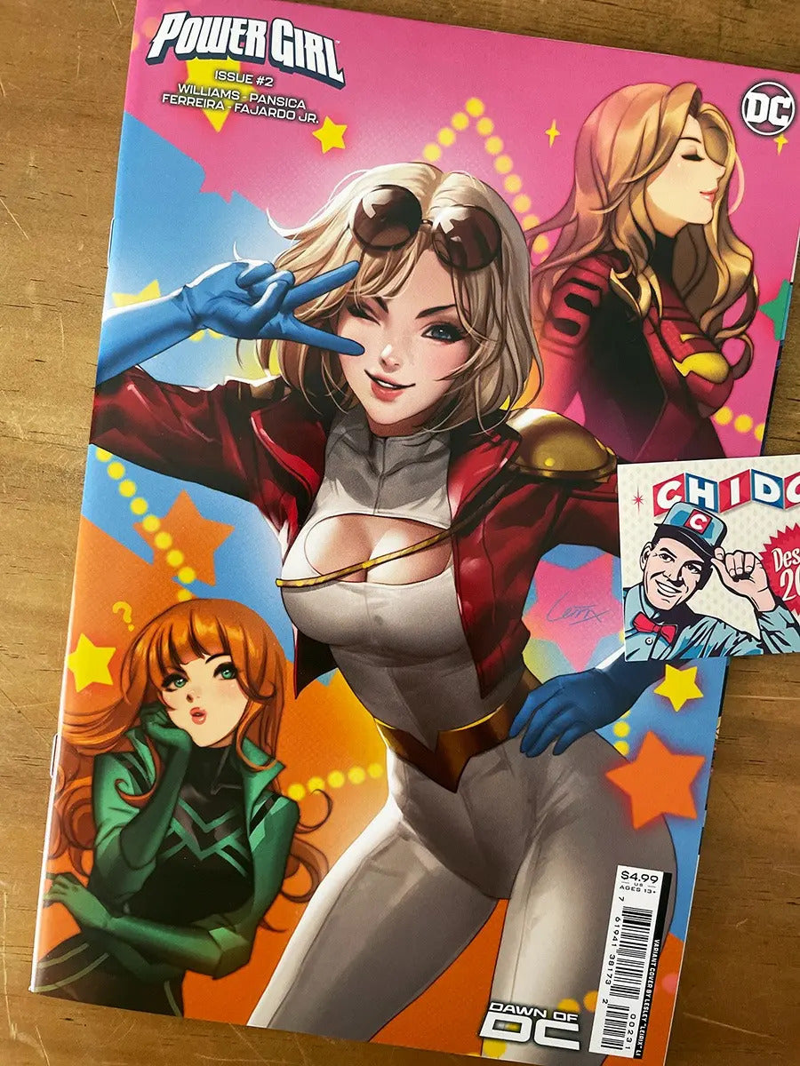 Comic - Power Girl #2 Leirix Sexy Variant