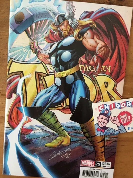 Comic - Mighty Thor #25 Scott Campbell Variant