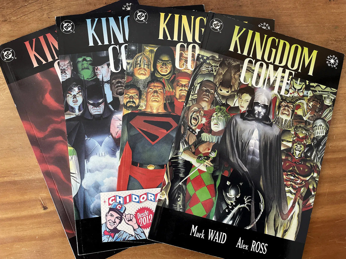 Comic Set - Kingdom Come #1 Al #4 Completo Alex Ross