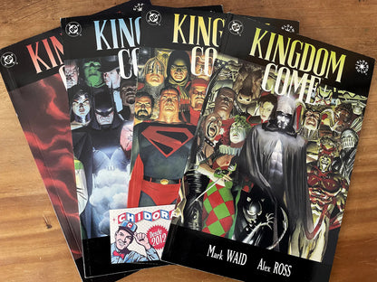 Comic Set - Kingdom Come #1 Al #4 Completo Alex Ross