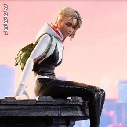 Figura - Spider-gwen Stacy Bullethead Bh005 Nueva Y Sellada