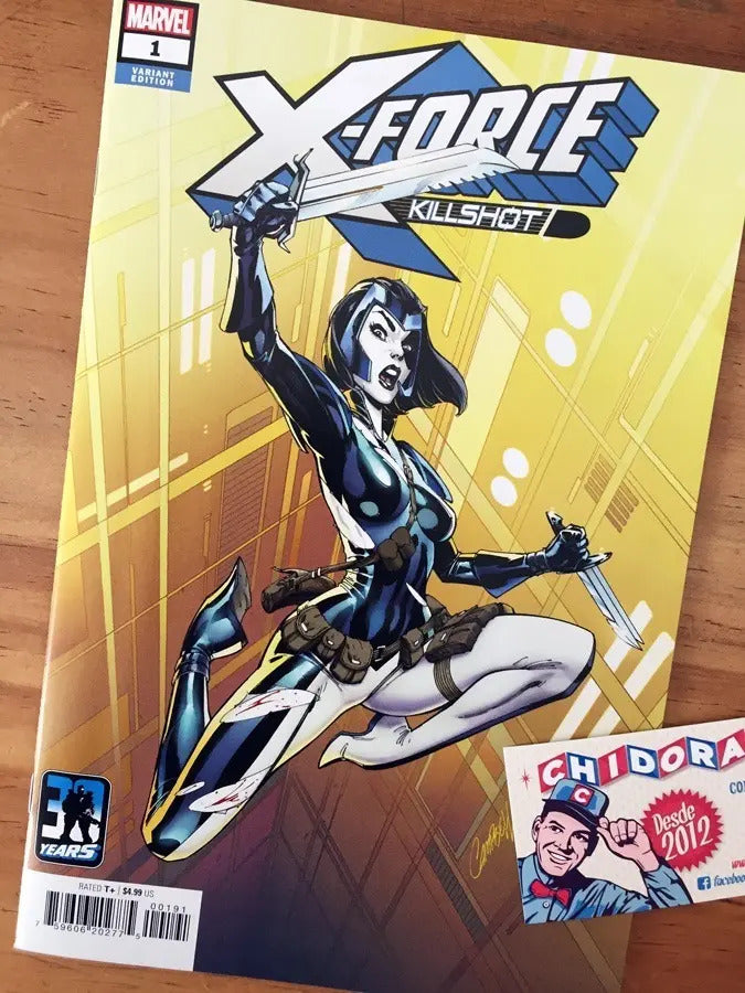 Comic - X-force Killshot #1 Scott Campbell Variant